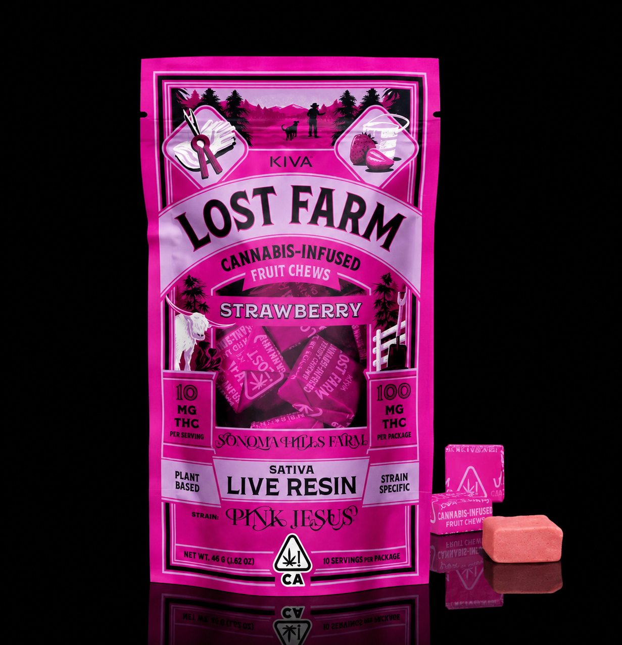 Lost Farm Strawberry Chews